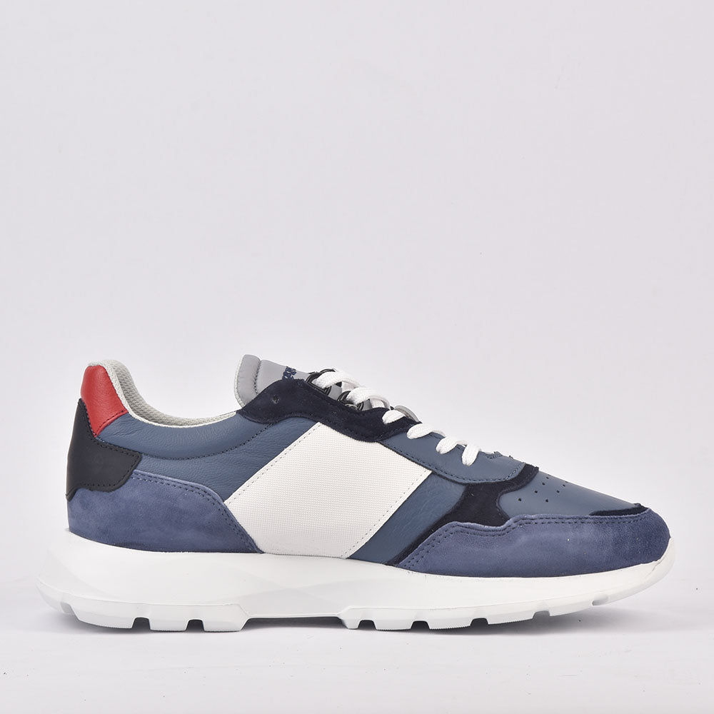 LA MARTINA SCARPA UOMO CAMOSCIO MANILA BLU  BLU