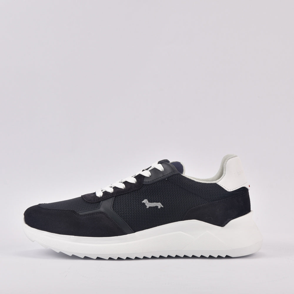 HARMONT AND BLAINE SCARPA UOMO CAMOSCIO  BLU