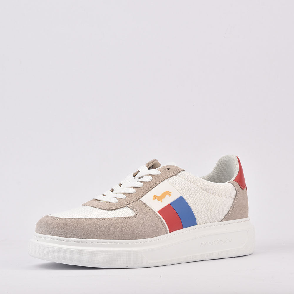 HARMONT AND BLAINE SCARPA UOMO CAMOSCIO  BEIGE