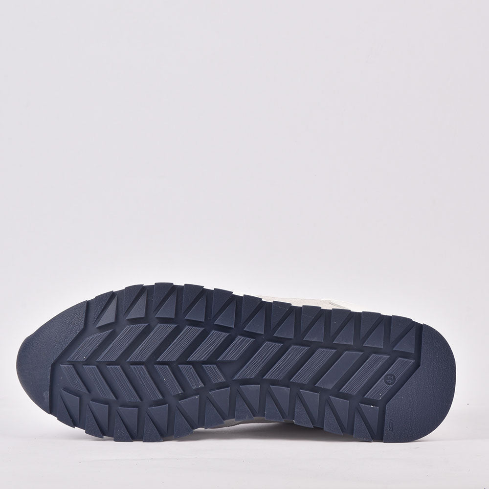 HARMONT AND BLAINE SCARPA UOMO CALF  FABRIC BIANCO