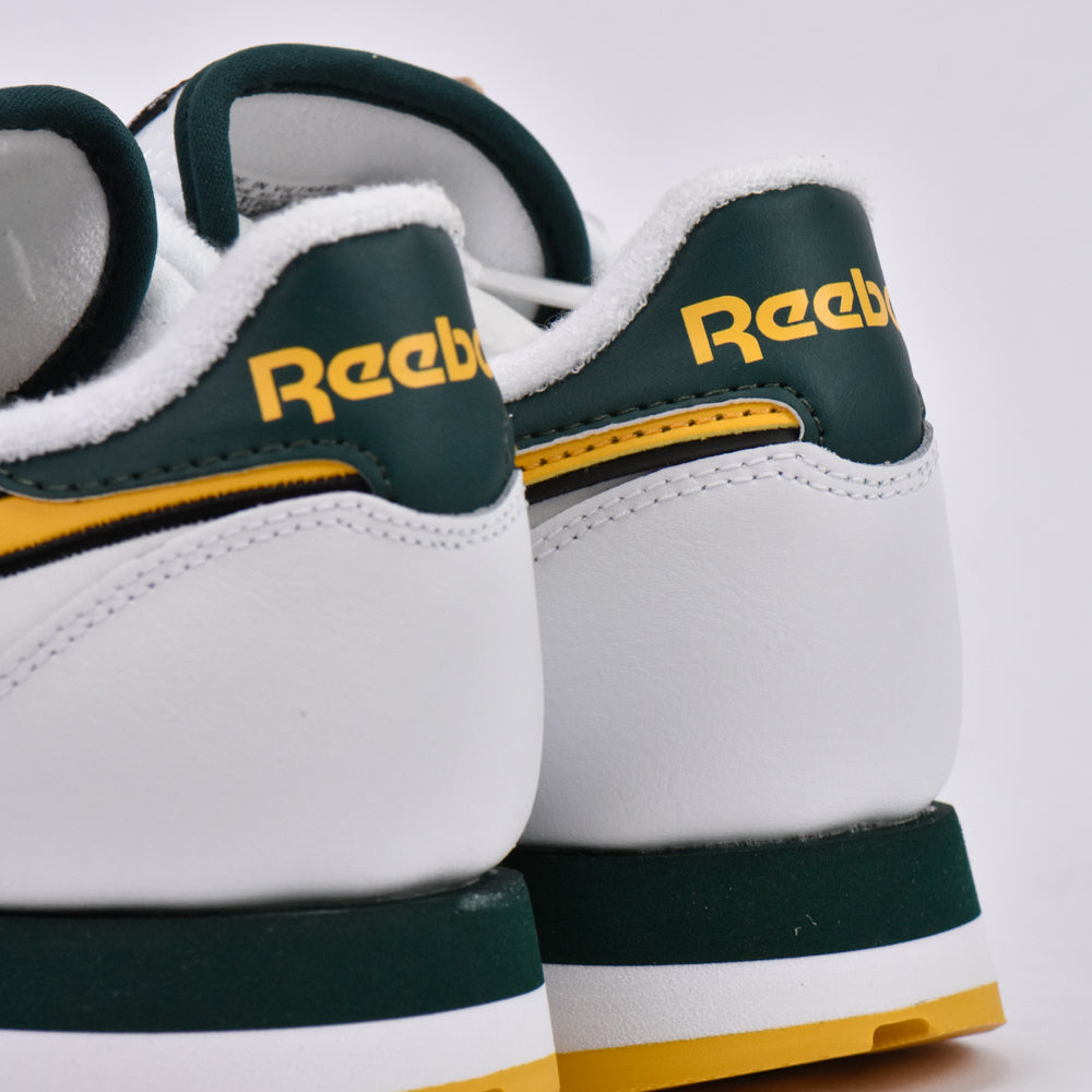 REEBOK CLASSIC LEATHER WHITE/GOLD/GREEN