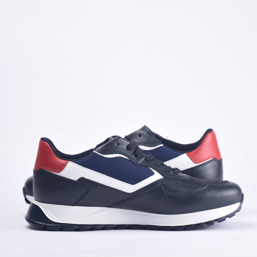 HARMONT AND BLAINE SCARPA UOMO CALF  BLU